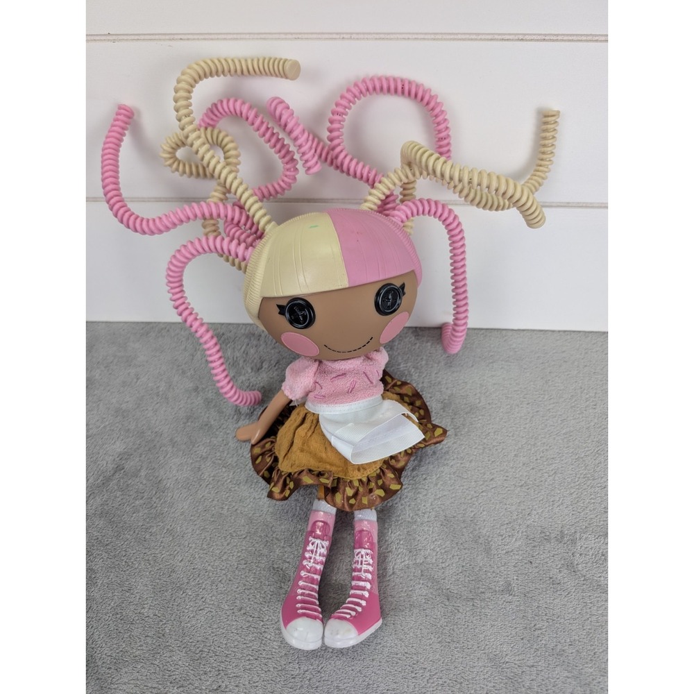 Lalaloopsy Silly Hair Doll Scoops Waffle Cone Bendable 2009 Kidcore